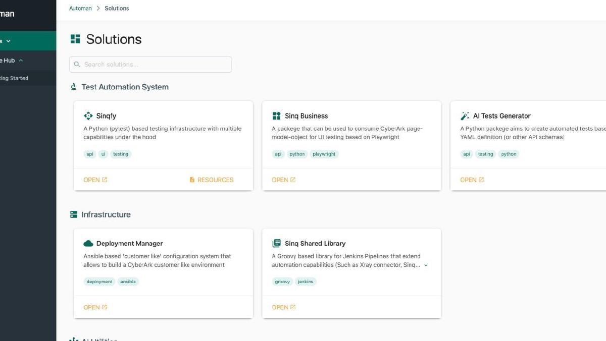 How we built Automan - a static, YAML-driven internal portal entirely with Claude Code, no servers, no frameworks.